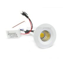 Mini faretto led cob 3W puntoluce incasso a molle Fisso 240Lm 220v Bianco Caldo