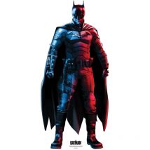Star Cutouts - Figurine en carton The Batman Costume Rouge et Bleu Robert Pattinson Film 2022 - Haut 94 cm