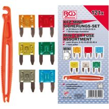Mini fusibles de 5 à 30 ampères assortiment de 120 fusibles +pince
