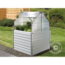 Dancover - Mini Greenhouse 1.2x1.2x1.69 m, 1.44 m², White - White