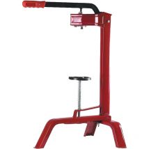 Mini-Hebelverschließer für Kork-/Synthetikkorken – Gestell aus lackiertem Stahl – Für Flaschen min./max. Höhe 23/33 cm – Für Kappen max. Ø 25 mm