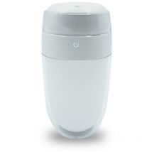 Mini humidificador 80x80x152mm Carga usb y led colores profusion humidificador Color: Blanco