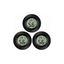 Dolaso - Mini termometro igrometro digitale lcd, termometro, indicatore termoigrometro portatile, umidità della temperatura -5070 °C 20% 99% rh (3