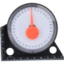 Ersandy - Mini inclinomètre outil de mesure rapporteur de niveau d'inclinaison détecteur d'angle clinomètre mètre d'angle de pente avec Base