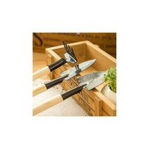 Fei Yu - Mini pelle en fer pour plantation de sol meuble, ensemble d'outils de jardinage en trois pièces
