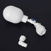 Ej.life - Mini Verstellbares Schwimmerventil für Aquarium ro di Umkehrosmoseanlage, Ungiftiges Automatisches Füllventil für Trinkwasser, Kleine Größe