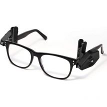 Ersandy - Mini lampe led de lecture pour les lunettes - Clip led pour lunettes - Accessoire pratique pour lire ou se concentrer sans trop illuminer