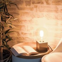 Millumine - Mini Lampe à Poser Cubic Or Brossé