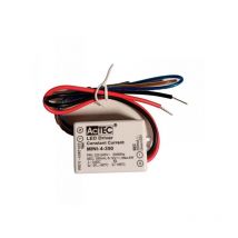 Mini Led Driver IP65 Corrente Costante 350mA 6V-12VDC 4W 48X38X21mm