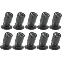 Mini-LED-Strahler, Mini-Deckeneinbaustrahler, 1 W, mit Treiber, 100–265 V AC, für Zuhause/Weinschrank/Schmuckschrank/Wohnzimmer/Schrank, 10 Stück