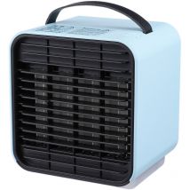 Drillpro - Mini-Luftkühler Klimaanlage Lüfter Negativer Ionenbefeuchter Fantablau