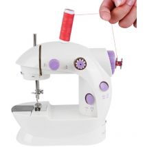 Skecten - Mini Machine à Coudre pour Débutants, Machine à Coudre Portable pour la Maison, Voyage