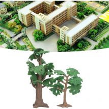 Mini modèle d'arbre artificiel, faux arbres miniatures, modèle d'arbre artificiel miniature pour mini paysages, mini modèle d'arbre cyprès pour