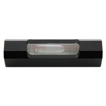 Sjqka - Mini Niveau à Bulle Portable 0.02 Mm/pour m Niveau à Bulle Haute Précision(noir)