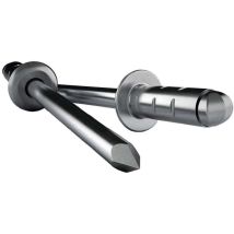 1433572 Rivetto (ø X L) 4 Mm X 10 Mm Acciaio Acciaio 100 Pz. - Gesipa
