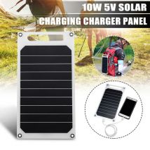 Decdeal - Mini panneau solaire, cellule solaire mince et légère, chargeur de batterie usb, chargeurs de batterie solaires portables Banque solaire usb