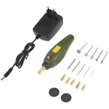 Mini perceuse électrique, meuleuse, outils essentiels légers complets pour le perçage, la gravure et le polissage