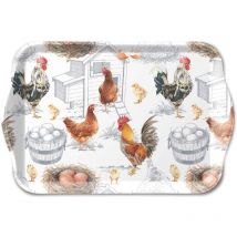Mini plateau basse-cour 20,5 x 13,5 cm
