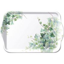 Ambiente - Mini plateau vide poche rectangulaire hedera blanc