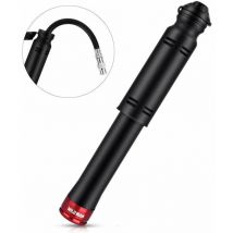 Mini pompe à vélo Pompe à air Pompe à vélo pour valves Presta et Schrader, Mini pompes à vélo pour VTT, vélos de route, pneus de vélo de route