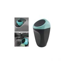 Mini poubelle de voiture peut en plastique des déchets poubelle 16x8CM poubelle conteneur de stockage pour l'intérieur de la