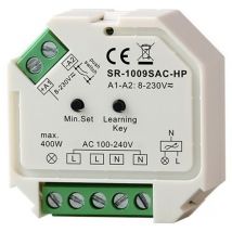 Barcelona Led - Mini Regulador (rf + push) Monocolor Triac 400W Max. 230V (1