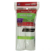 Wooster Jumbo Koter Micro Plush 6.5" Mini Roller Sleeves 5/16" Nap Smooth - Twin Pack