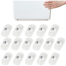 Mini rouleaux auto-adhésifs, rouleaux à billes pour appareils de cuisine, rouleaux à roulettes universels pivotants à 360 °, rouleau adhésif pour