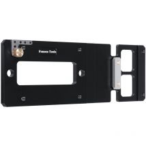 Insma - Mini scie à chenilles en alliage d'aluminium Rail de guidage carré pour le travail du bois plaque de guidage carrée à Angle droit de 90