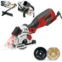Mini scie circulaire electrique 705w + 2 disques