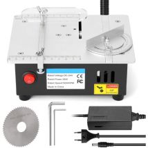 Zoternen - Mini scie de table 96W 7 vitesses réglables Alimentation électrique Scie électrique de bureau Découpeur