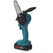 Lifcausal - Scie d'élagage électrique portable Petites scies électriques rechargeables Travail du bois Scie électrique à une main Exploitation