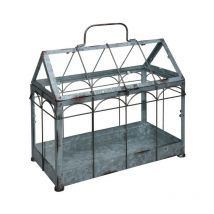 Esschert Design - Mini serre fer et verre 36 cm longueur