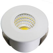 Digilamp - Mini spot led encastrable 3W dc 12V Blanc froid 6000k