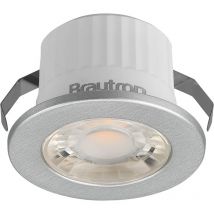 Mini spot led rond argent 3W 6500K IP54