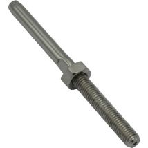 Securefix Direct - Mini Swage Threaded Stud Terminal Stainless Steel 5MM (M8 lh Wire)