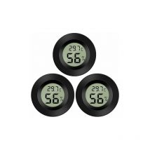 Dolaso - Mini termómetro higrómetro digital lcd, termómetro, termómetro higrómetro portátil, indicador de temperatura y humedad -50 70 °C 20 % 99 % hr