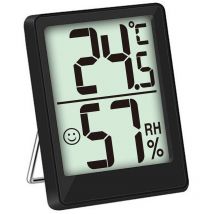 Alovez - Mini termometro per interni, igrometro ad alta precisione, commutabile °C/°F