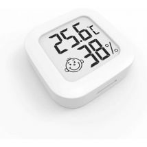Irisfr - Mini Thermomètre Hygromètre Intérieur Digital à Haute Précision, Moniteur de Température et Humidimètre, Thermo Hygromètre Indicateur du