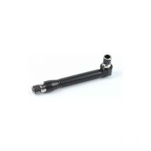 Ersandy - Mini tournevis et embouts, 1/10,2 cm Drive, en forme de l extension de poignée double tête hexagonale Clé à douille Tournevis à tête plate