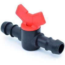 Mini vanne cannelée pour micro irrigation 20x20