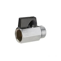 Mini vanne d'arrêt 1/4 tour mâle femelle 15x21 - noyon thiebault