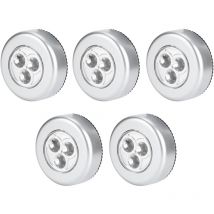 Jeffergarden Mini veilleuse LED innovante pour la maison, 5 pièces, pour chambre à coucher, chevet, placard, garde-robe