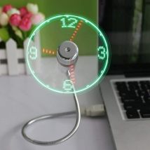 Mini-ventilateur Usb Flexible À Led Pour Ordinateur Portable Pc