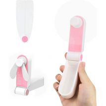 Mini ventilateur portable de poche, ventilateur de bureau, avec usb, rechargeable, pour la maison ou les voyages, 2 vitesses, rose, small hanheld fan