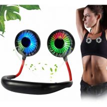 Fei Yu - Mini ventilateur portable, mini ventilateur portable rechargeable usb ventilateur de sport ventilateur de cou personnel 3 vitesses et