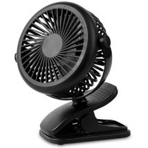 Jormftte - Mini Ventilateur usb, Ventilateur Portable Silencieux avec Batterie Rechargeable, 3 Vitesses, Rotation à 360 degrés, Convient pour
