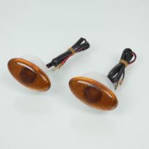 Mini Verkleidungsblinker Cat Eye Orange Bike It Für Motorrad /