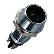 Mini Voyant LED Rouge - Chrome