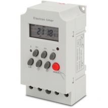 Sjqka - Mini-Zeitverzögerungsrelais KG316T KG316T-2 KG316T-II dc 5 v 12 v 24 v 36 v 48 v ac 220 v 380 v 1 Stück (AC220V)